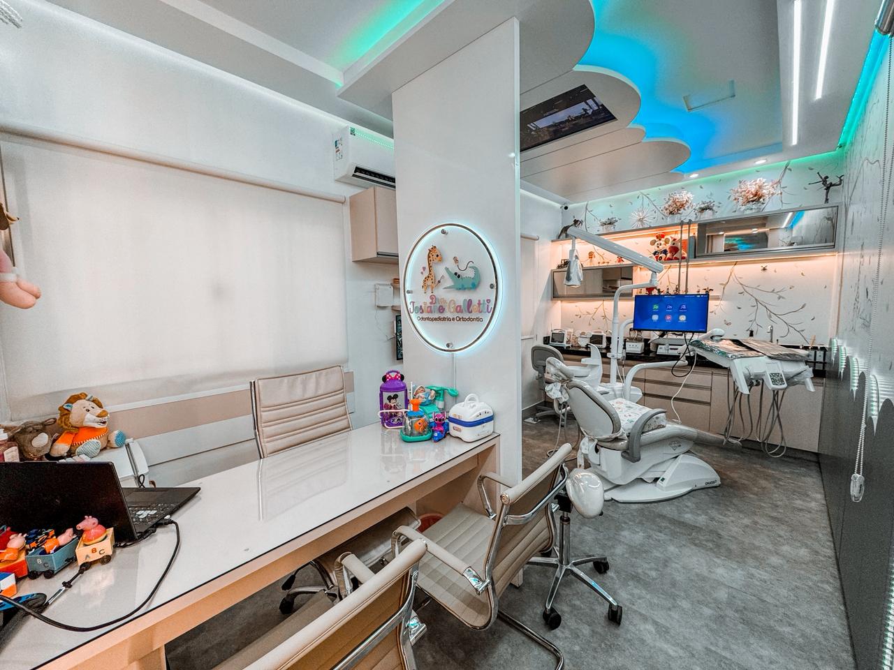 Consultório IOG — sala de odontopediatria